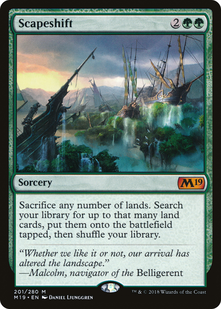 Image of Scapeshift [Core Set 2019]