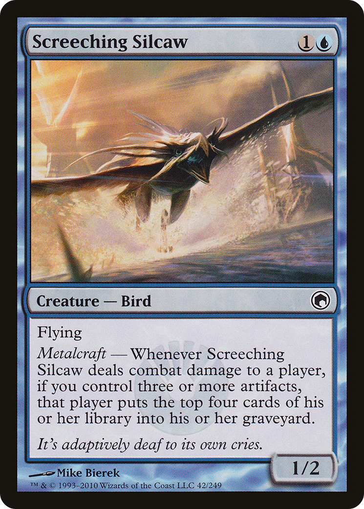 Image of Screeching Silcaw [Scars of Mirrodin]