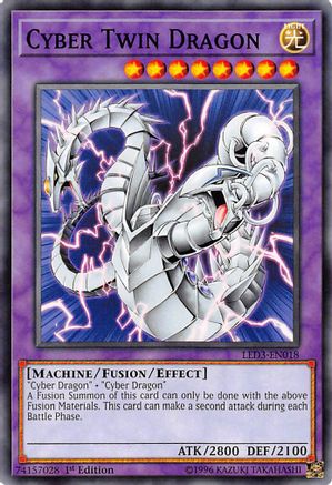 Cyber Twin Dragon [LED3-EN018] Common