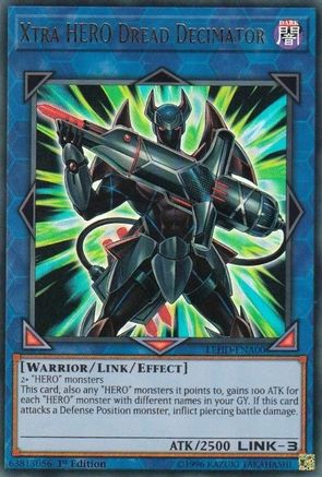 Image of Xtra Hero Dread Decimator [LEHD-ENA00] Ultra Rare