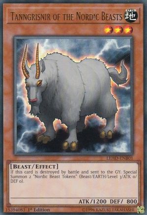 Image of Tanngrisnir of the Nordic Beasts [LEHD-ENB01] Ultra Rare