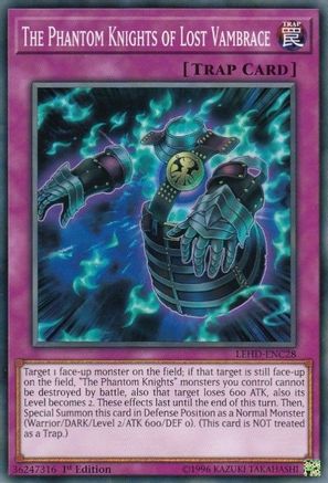 Image of The Phantom Knights of Lost Vambrace [LEHD-ENC28] Common