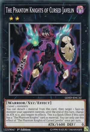 Image of The Phantom Knights of Cursed Javelin [LEHD-ENC32] Common