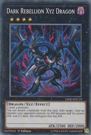Image of Dark Rebellion Xyz Dragon [LEHD-ENC33] Common