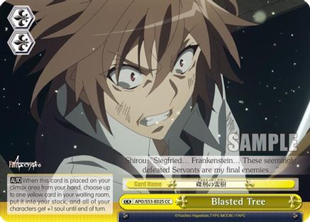 Image of Blasted Tree (APO/S53-E025 CC) (Yellow) [Fate/Apocrypha]