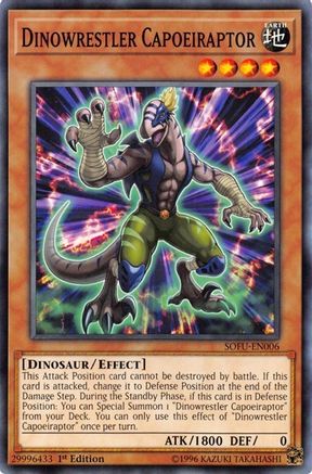 Image of Dinowrestler Capoeiraptor [SOFU-EN006] Common