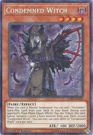 Image of Condemned Witch [SOFU-EN028] Secret Rare