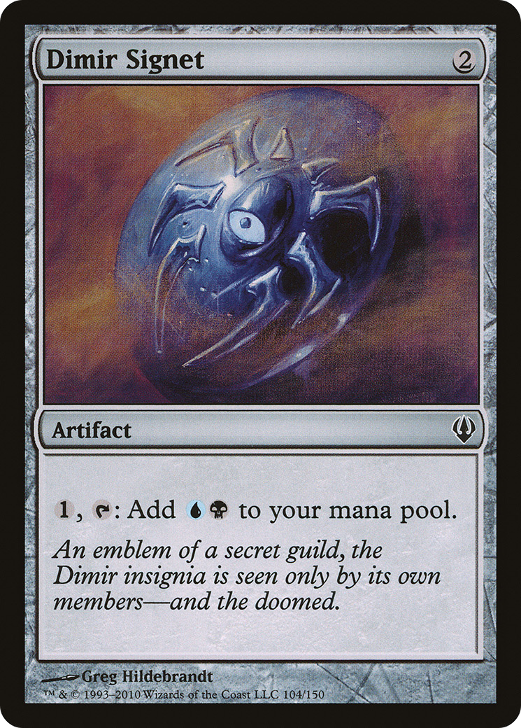 Image of Dimir Signet [Archenemy]