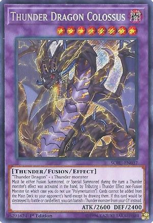 Image of Thunder Dragon Colossus [SOFU-EN037] Secret Rare
