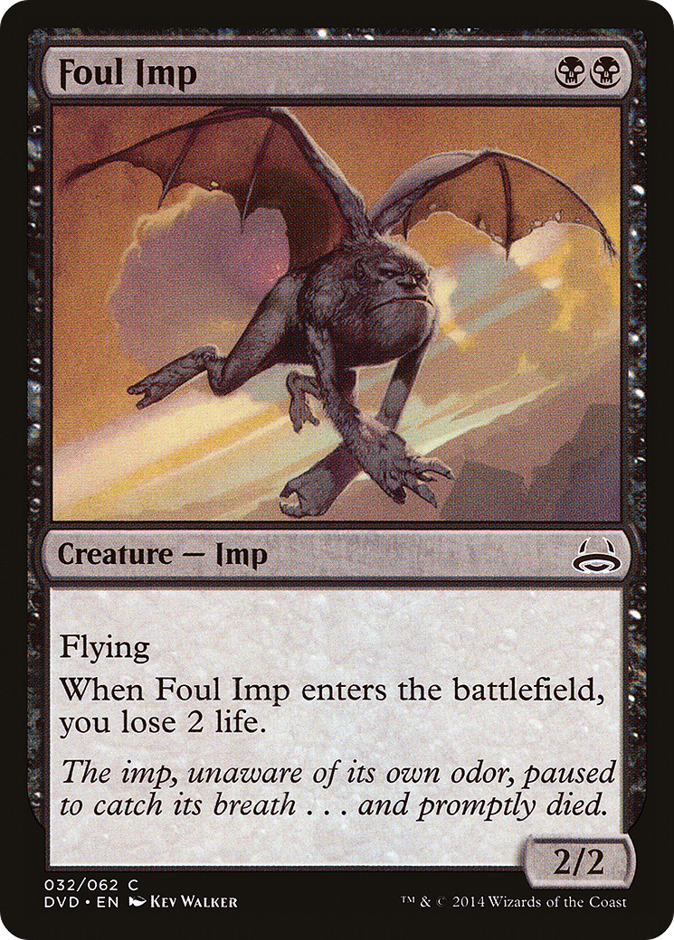Image of Foul Imp (Divine vs. Demonic) [Duel Decks Anthology]