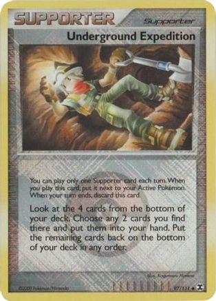 Image of Underground Expedition (97/111) (League Promo) [Platinum: Rising Rivals]