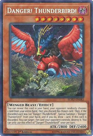 Image of Danger! Thunderbird! [SOFU-EN082] Secret Rare
