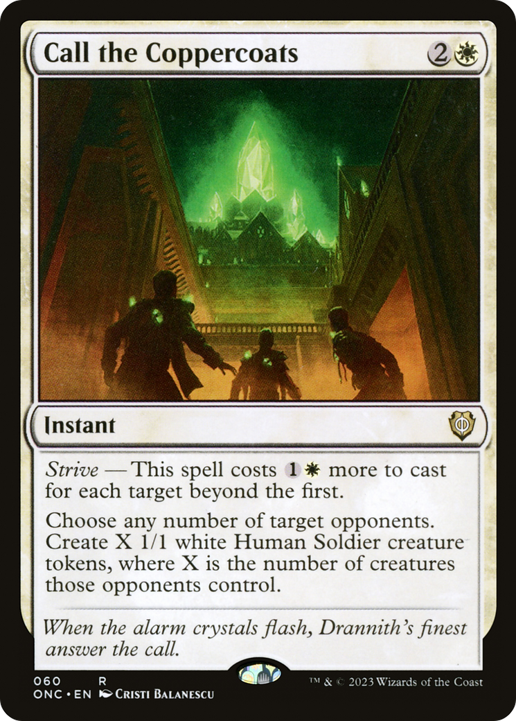 Image of Call the Coppercoats [Phyrexia: All Will Be One Commander]