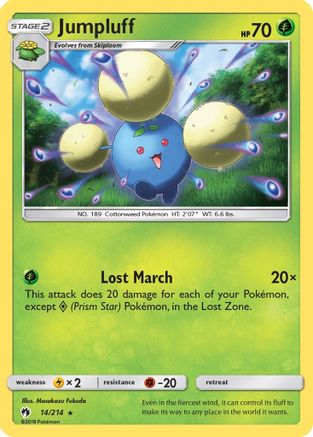 Image of Jumpluff (14/214) [Sun & Moon: Lost Thunder]