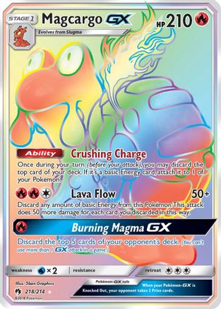 Image of Magcargo GX (218/214) [Sun & Moon: Lost Thunder]