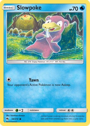 Image of Slowpoke (54/214) [Sun & Moon: Lost Thunder]