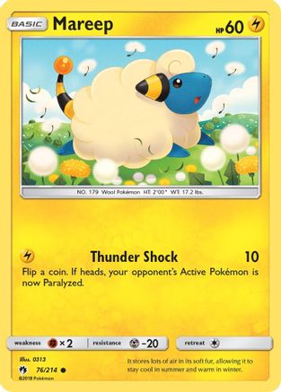Image of Mareep (76/214) [Sun & Moon: Lost Thunder]