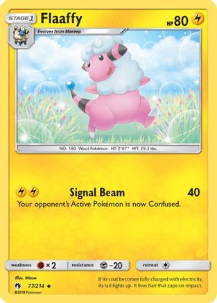 Image of Flaaffy (77/214) [Sun & Moon: Lost Thunder]