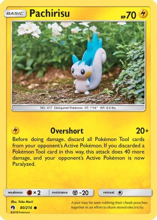 Image of Pachirisu (80/214) [Sun & Moon: Lost Thunder]
