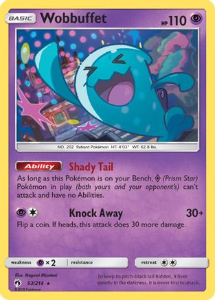 Image of Wobbuffet (93/214) [Sun & Moon: Lost Thunder]