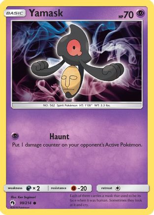 Image of Yamask (99/214) [Sun & Moon: Lost Thunder]