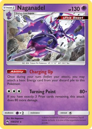 Image of Naganadel (108/214) [Sun & Moon: Lost Thunder]