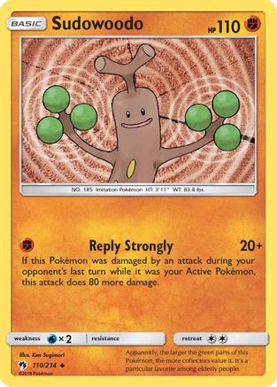 Image of Sudowoodo (110/214) [Sun & Moon: Lost Thunder]