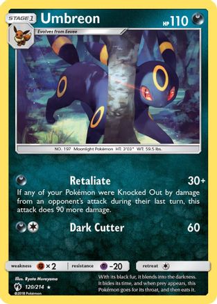 Image of Umbreon (120/214) [Sun & Moon: Lost Thunder]