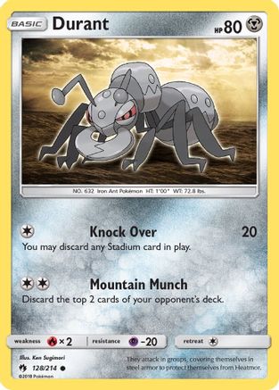 Image of Durant (128/214) [Sun & Moon: Lost Thunder]
