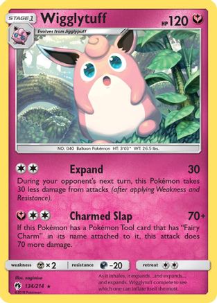 Image of Wigglytuff (134/214) [Sun & Moon: Lost Thunder]