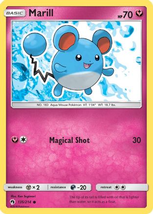 Image of Marill (135/214) [Sun & Moon: Lost Thunder]