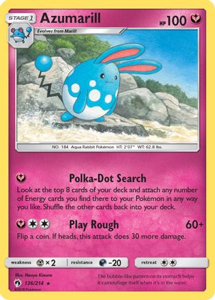 Image of Azumarill (136/214) [Sun & Moon: Lost Thunder]