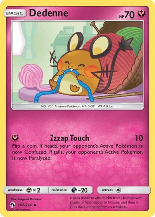 Image of Dedenne (142/214) [Sun & Moon: Lost Thunder]
