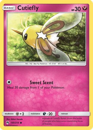 Image of Cutiefly (145/214) [Sun & Moon: Lost Thunder]