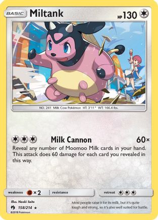 Image of Miltank (158/214) [Sun & Moon: Lost Thunder]