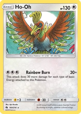 Image of Ho-Oh (160/214) [Sun & Moon: Lost Thunder]