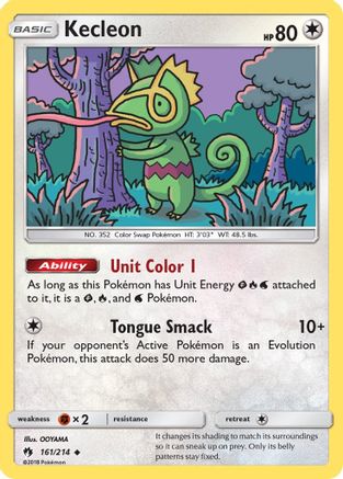 Image of Kecleon (161/214) [Sun & Moon: Lost Thunder]