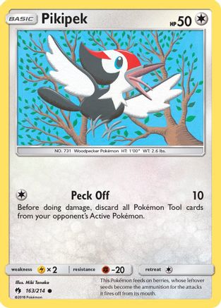 Image of Pikipek (163/214) [Sun & Moon: Lost Thunder]