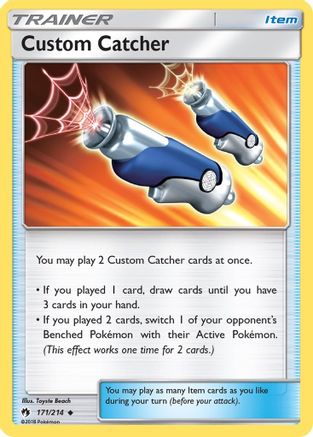 Image of Custom Catcher (171/214) [Sun & Moon: Lost Thunder]