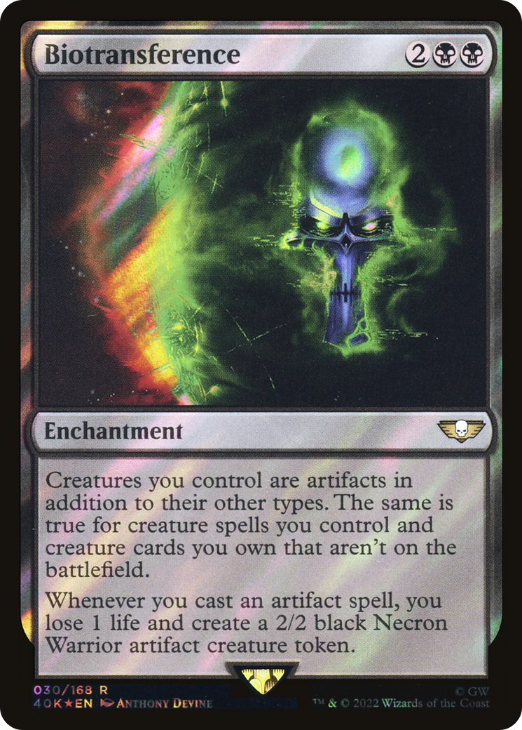 Image of Biotransference (Surge Foil) [Warhammer 40,000]