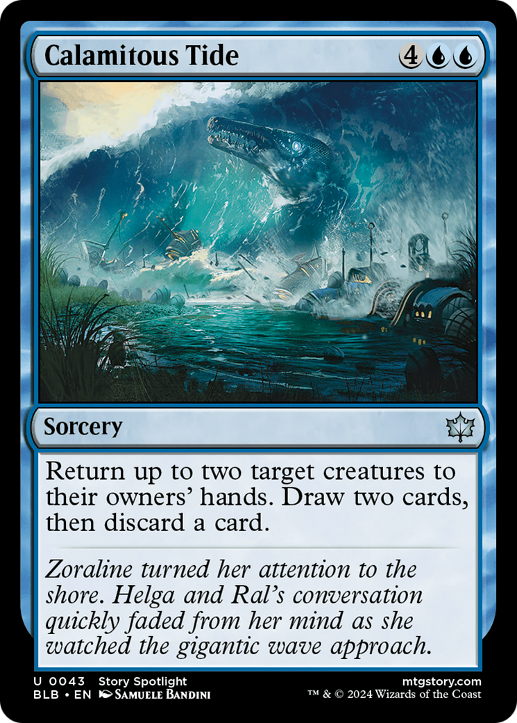 Image of Calamitous Tide [Bloomburrow]