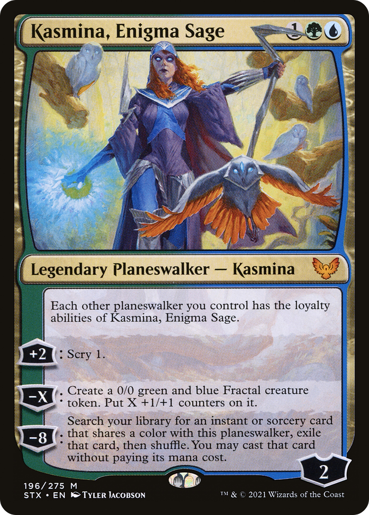 Image of Kasmina, Enigma Sage [Strixhaven: School of Mages]