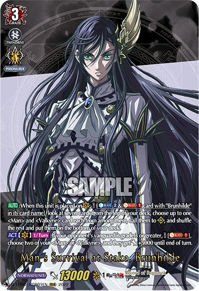 Image of Man's Survival at Stake, Brunhilde (D-TTD02/RGR01EN) [Record of Ragnarok]