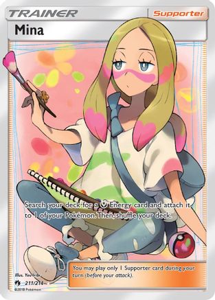 Image of Mina (211/214) [Sun & Moon: Lost Thunder]