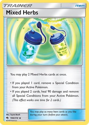 Image of Mixed Herbs (184/214) [Sun & Moon: Lost Thunder]