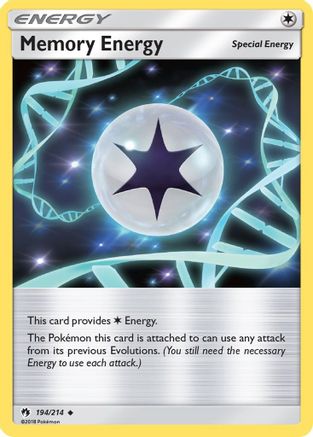 Image of Memory Energy (194/214) [Sun & Moon: Lost Thunder]