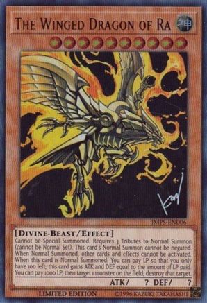 Image of The Winged Dragon of Ra [JMPS-EN006] Ultra Rare