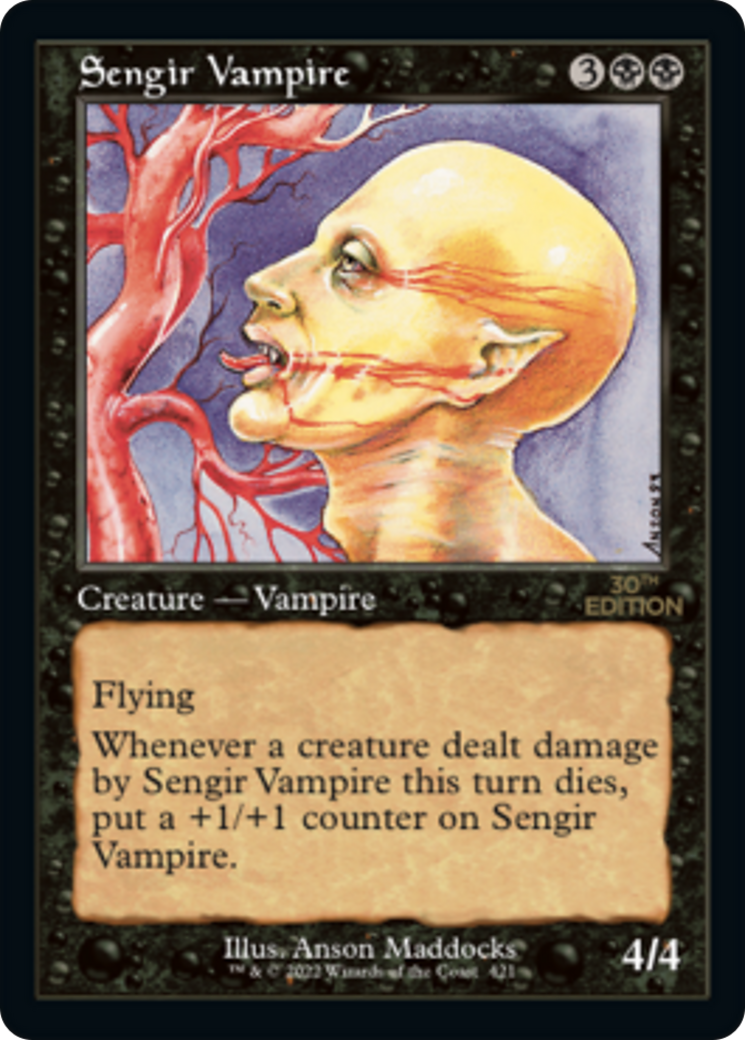 Image of Sengir Vampire (Retro) [30th Anniversary Edition]