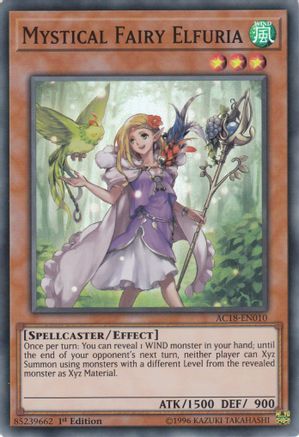 Image of Mystical Fairy Elfuria [AC18-EN010] Super Rare
