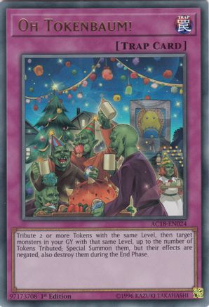 Image of Oh Tokenbaum! [AC18-EN024] Ultra Rare